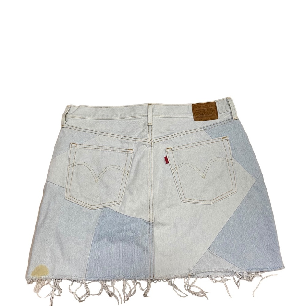 Levi's Premium Denim High Rise Patchwork Deconstr… - image 8